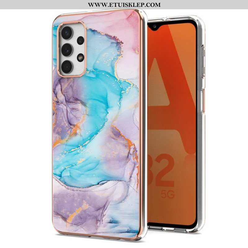 Etui do Samsung Galaxy A13 Akwarela Marmuru